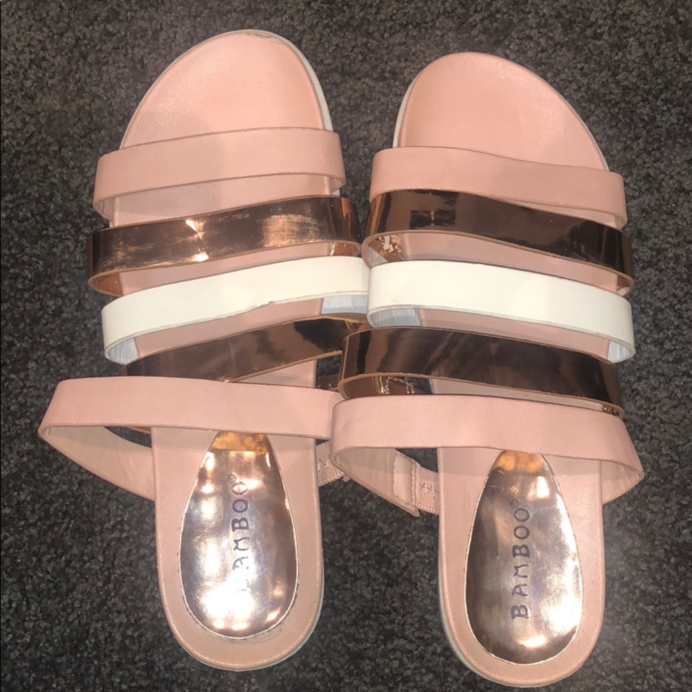 Bamboo sandals